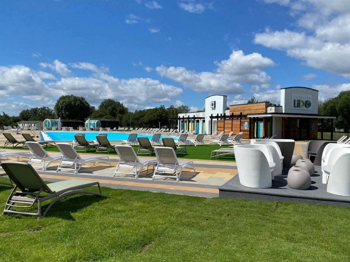 The Sunflower Luxury Caravan At Tattersall Lakes Hotel Tattershall Kültér fotó